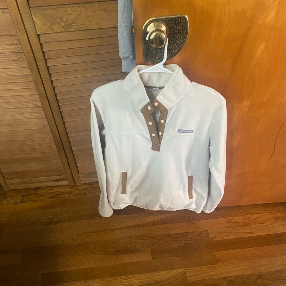 Columbia Cream Plush Fleece